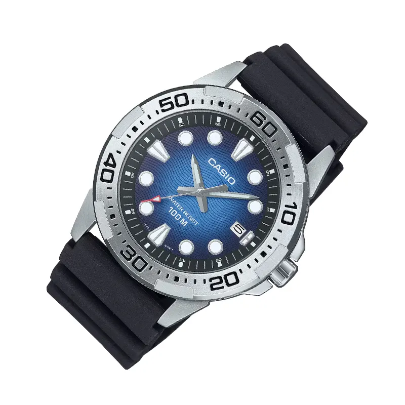 Casio Japan Enticer Marine Sports Blue Dial Men's Watch- MTD-140-2AV